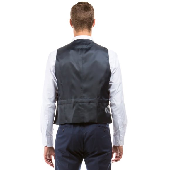 ZeGarie Tailored Fit Suit Separates Vest, Navy (Tailored to Move and Flex) - Picture 2 of 4